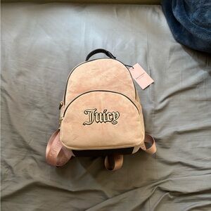 Juicy Couture Blush Pink Backpack